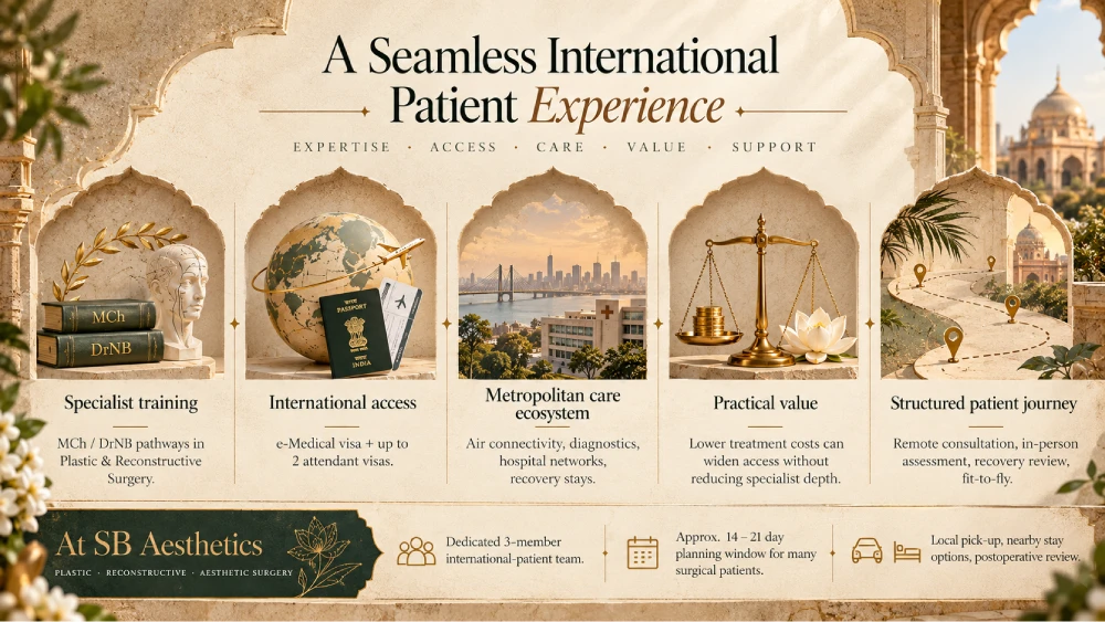 Why International Patients Are Choosing India for Aesthetic Surgery?